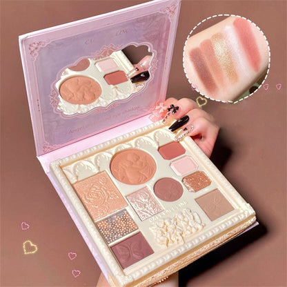 10 Colors Eyeshadow Palette Glitter Highlighter